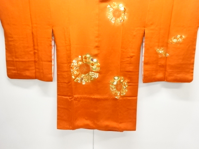 JAPANESE MICHIYUKI COAT / EMBROIDERY / FLORAL PLANTS